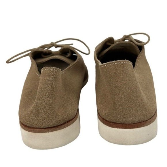 Nisolo Sedona Travel Derby Shoe Tan Suede Extra Light Crafted In Peru 6.5 - Picture 3 of 8